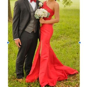 Sherri Hill One shoulder dress